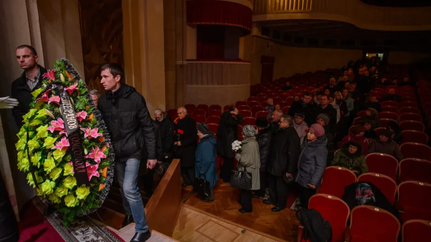 Як прайшло развітанне з Ігарам Лучанком (фота)