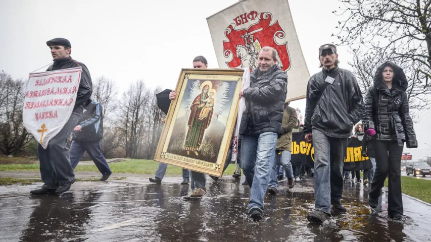 Фотарэпартаж з мінскага "Чарнобыльскага шляху"