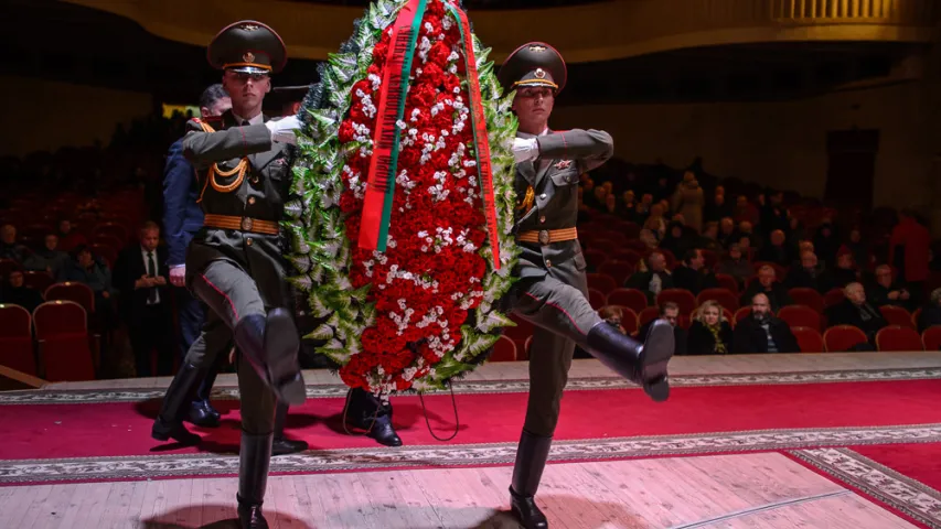 Як прайшло развітанне з Ігарам Лучанком (фота)