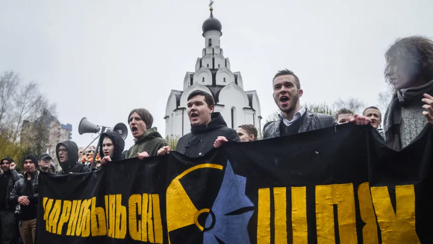 Фотарэпартаж з мінскага "Чарнобыльскага шляху"