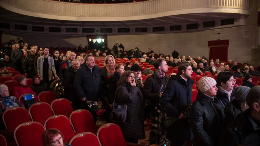 Як прайшло развітанне з Ігарам Лучанком (фота)