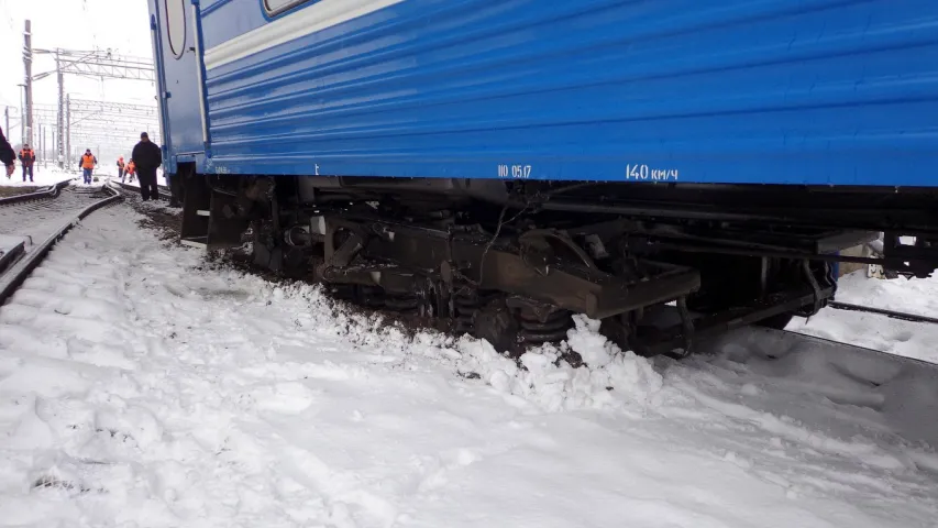 У Жлобіне сышоў з рэек вагон пасажырскага цягніка "Мінск — Запарожжа"